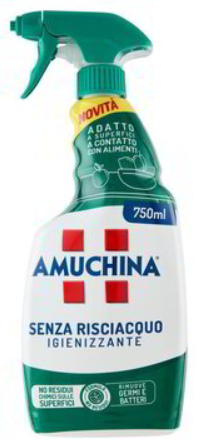 AMUCHINA - IGIENIZZANTE SENZA RISCIACQUO